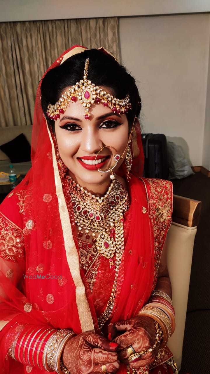 Photo From Pooja Wedding Glimps - By Hidden Roses Makeup Studio