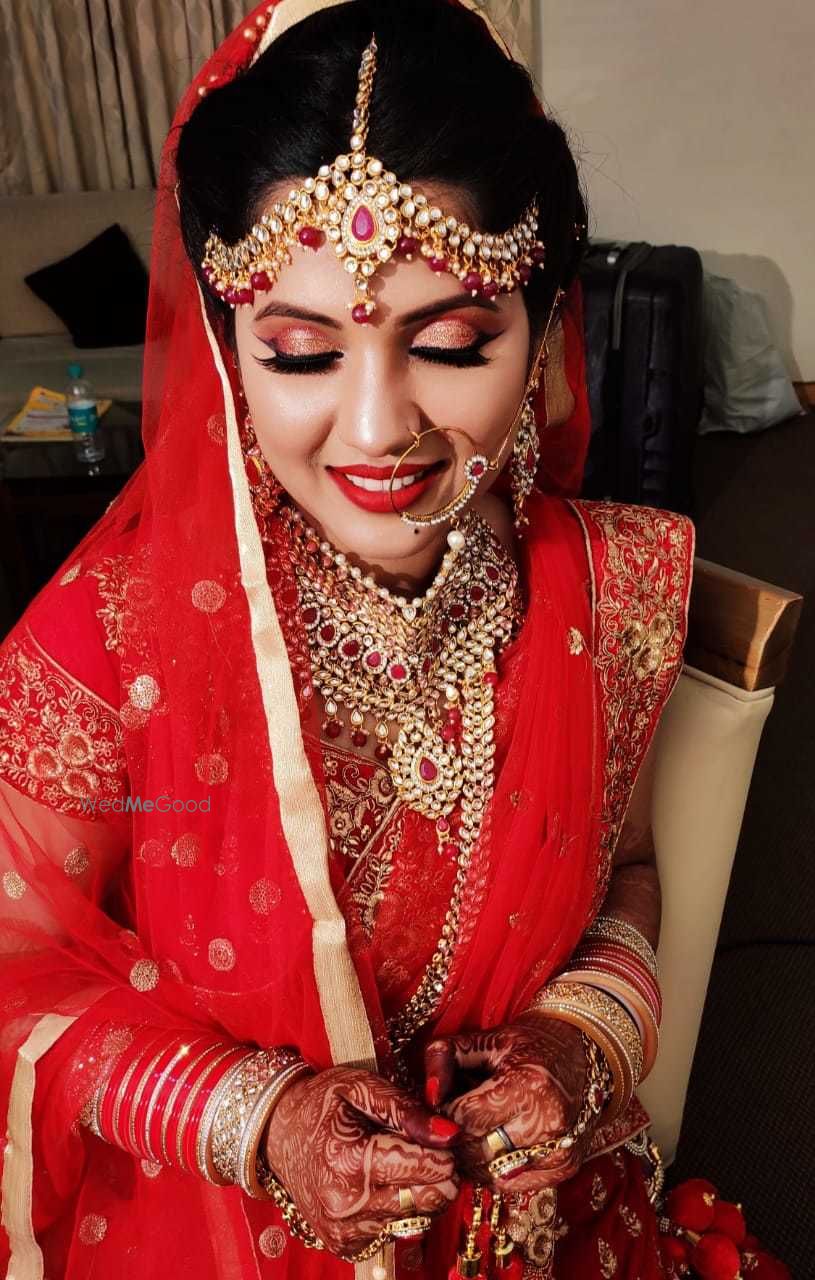 Photo From Pooja Wedding Glimps - By Hidden Roses Makeup Studio