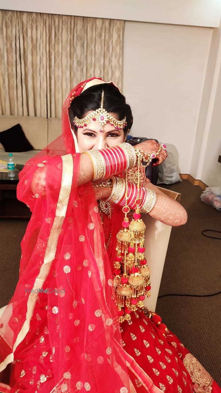 Photo From Pooja Wedding Glimps - By Hidden Roses Makeup Studio