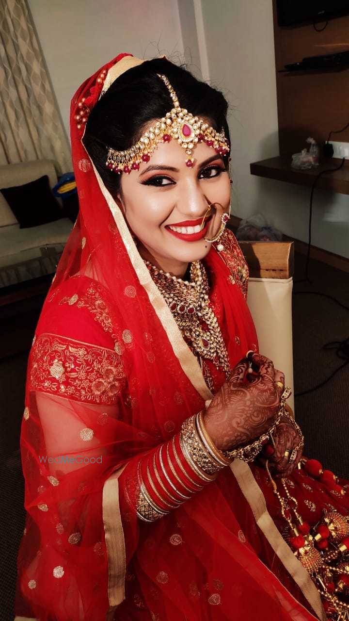 Photo From Pooja Wedding Glimps - By Hidden Roses Makeup Studio