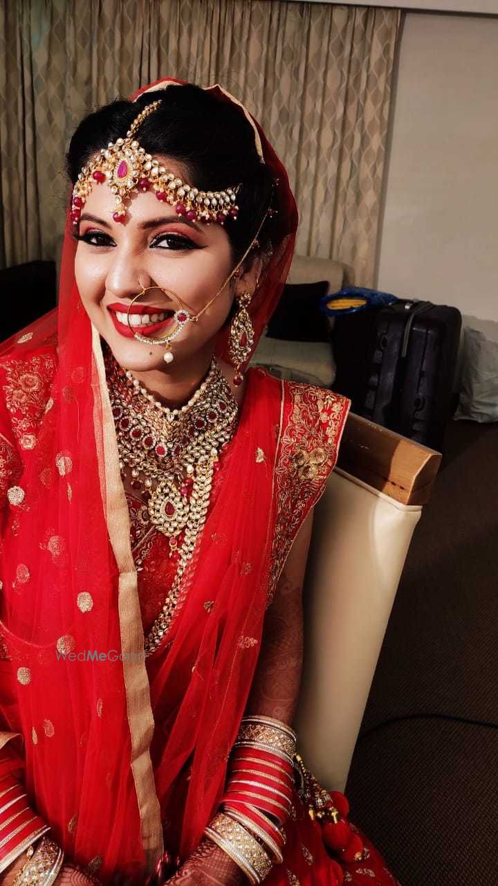 Photo From Pooja Wedding Glimps - By Hidden Roses Makeup Studio