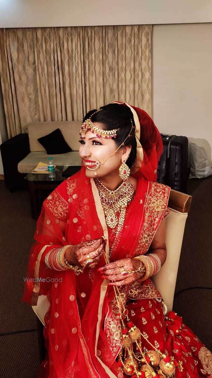 Photo From Pooja Wedding Glimps - By Hidden Roses Makeup Studio