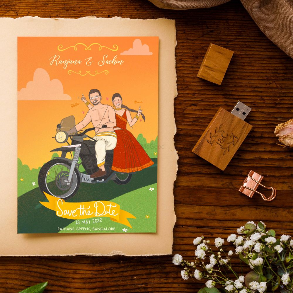 Photo From Our Story - Illustrated Invitations  - By Just Jo