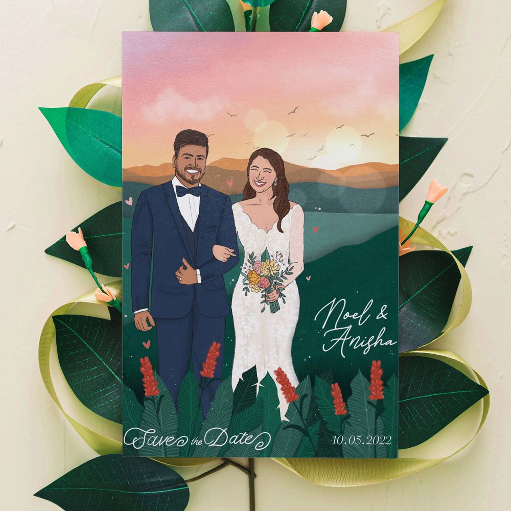 Photo From Our Story - Illustrated Invitations  - By Just Jo