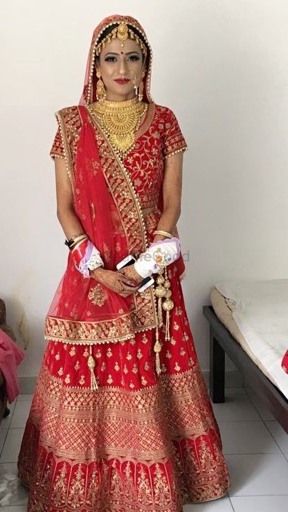 Photo From Bride in red looking more Beautiful......HD Makeover @Bridalblush_by_vandanarathore - By Bridal Blush by Vandana Rathore