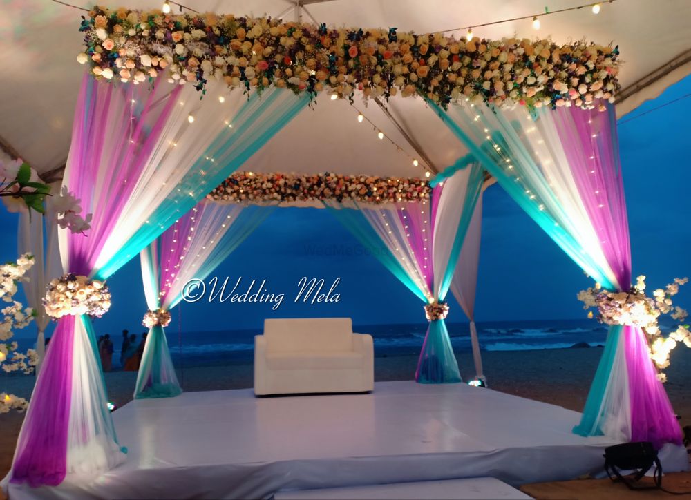 Photo From A Beautifully Lit Beach Wedding - By Wedding Mela