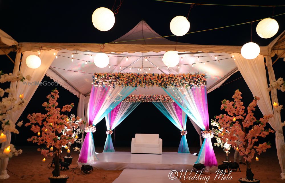 Photo From A Beautifully Lit Beach Wedding - By Wedding Mela