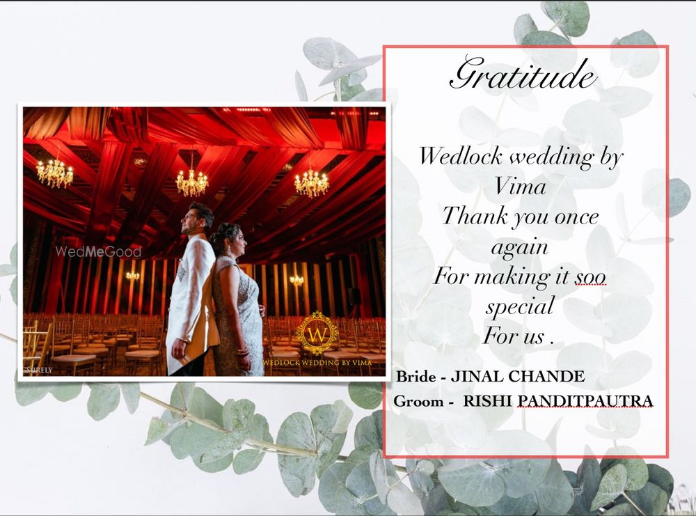 Photo From TESTIMONIALS  - By Wedlock Weddings by Vima