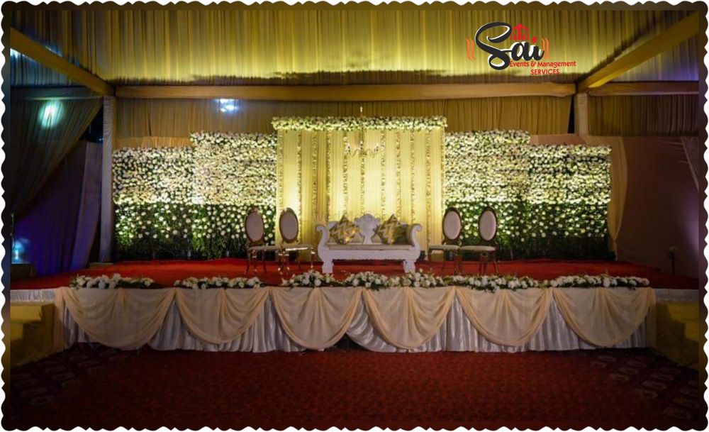 Photo From wedding stage's - By Sai Events & Management Services