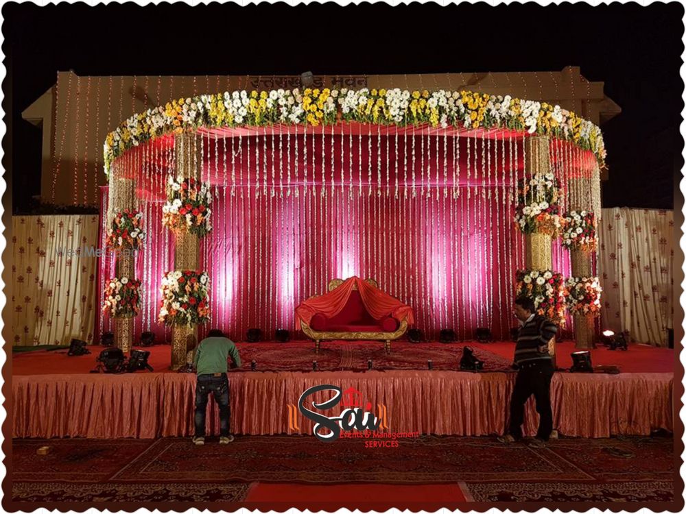 Photo From wedding stage's - By Sai Events & Management Services