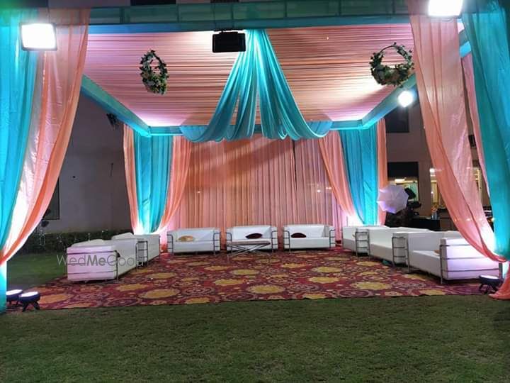 Photo From peach & Bisleri blue Theme - By Murena Caterers and Decor