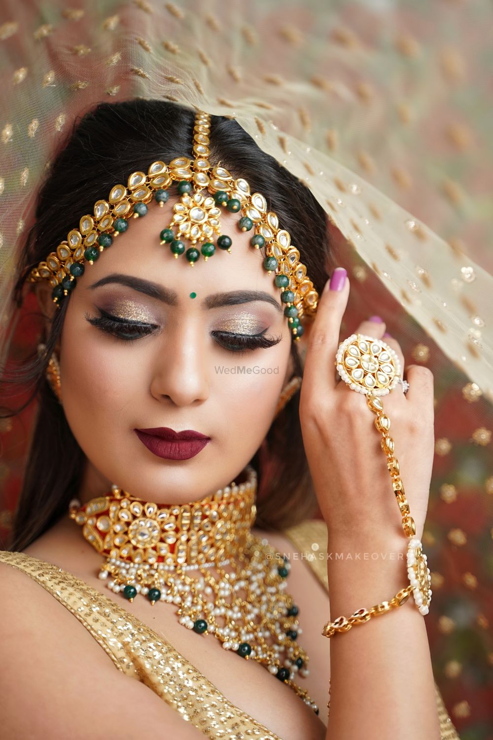 Photo From Daisy's wedding look - By Sneha SK Makeovers