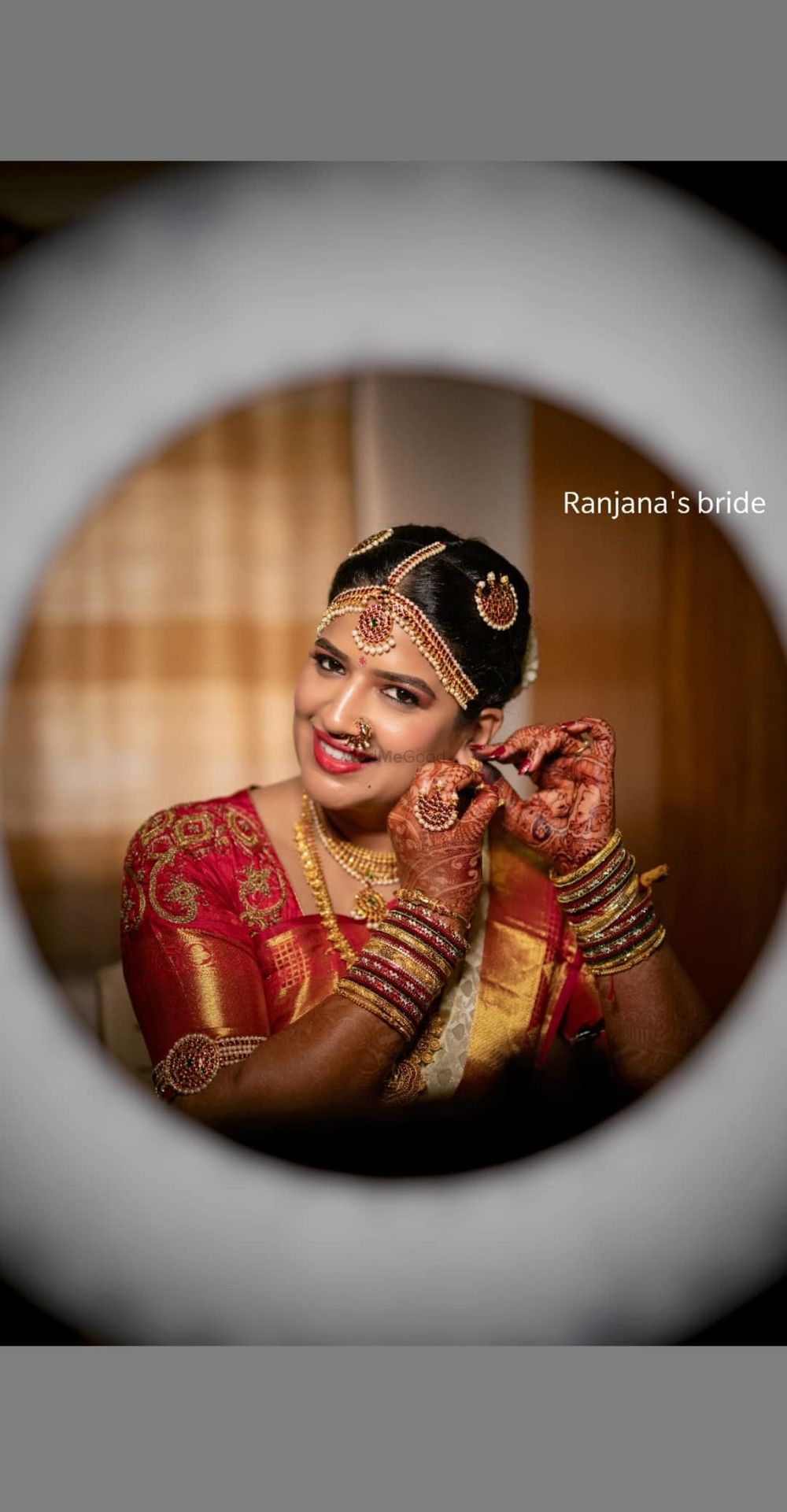 Photo From smriti's wedding - By Makeovers by Ranjana Venkatesh