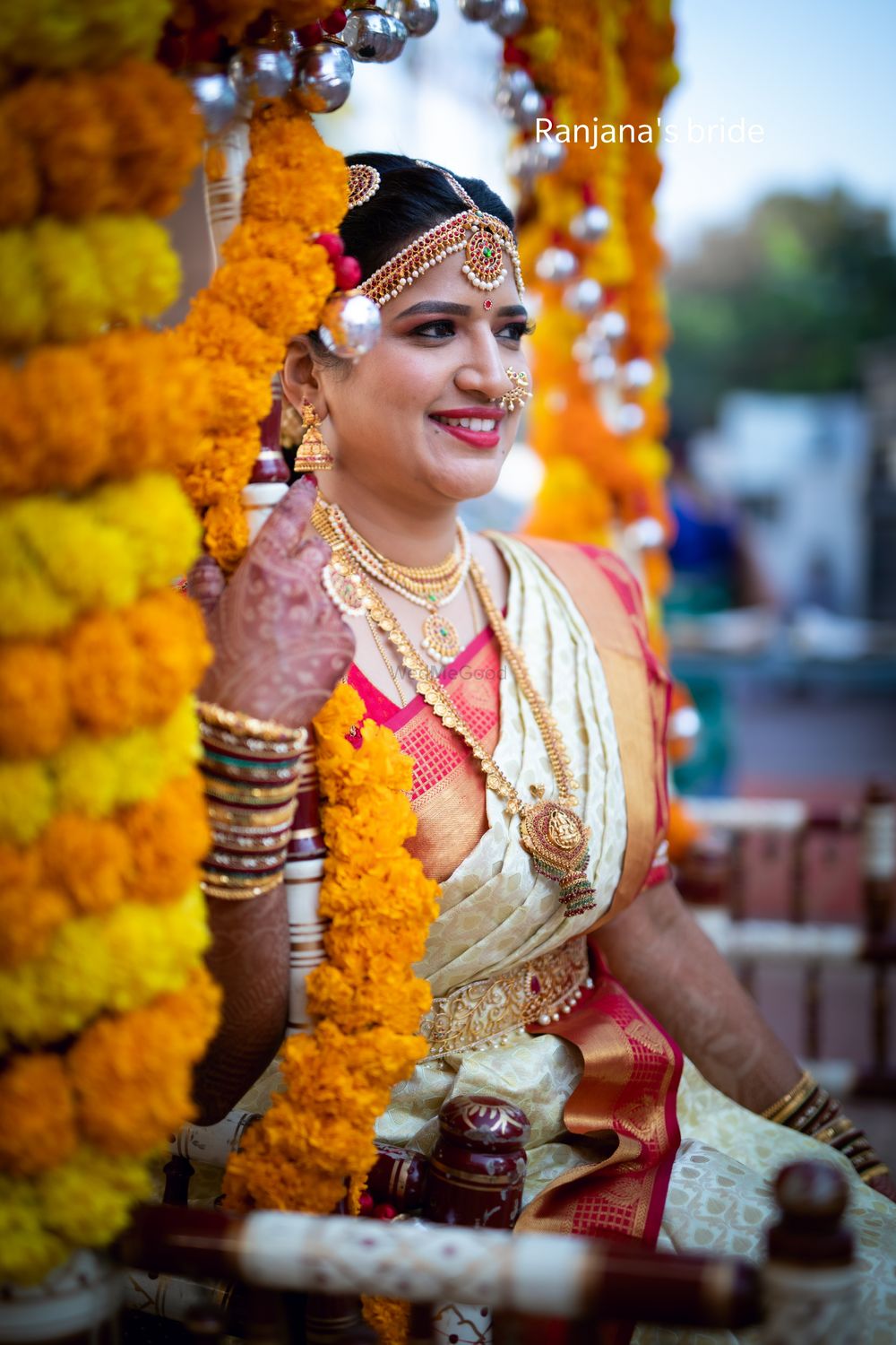 Photo From smriti's wedding - By Makeovers by Ranjana Venkatesh