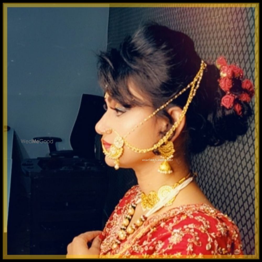 Photo From Bridal look - By Mansaajs Makeover