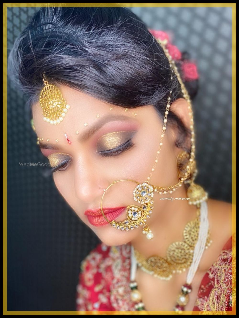 Photo From Bridal look - By Mansaajs Makeover