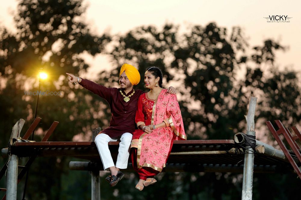 Photo From #perwedding Ravinder+Amanpreet - By Vicky Photo Plaza