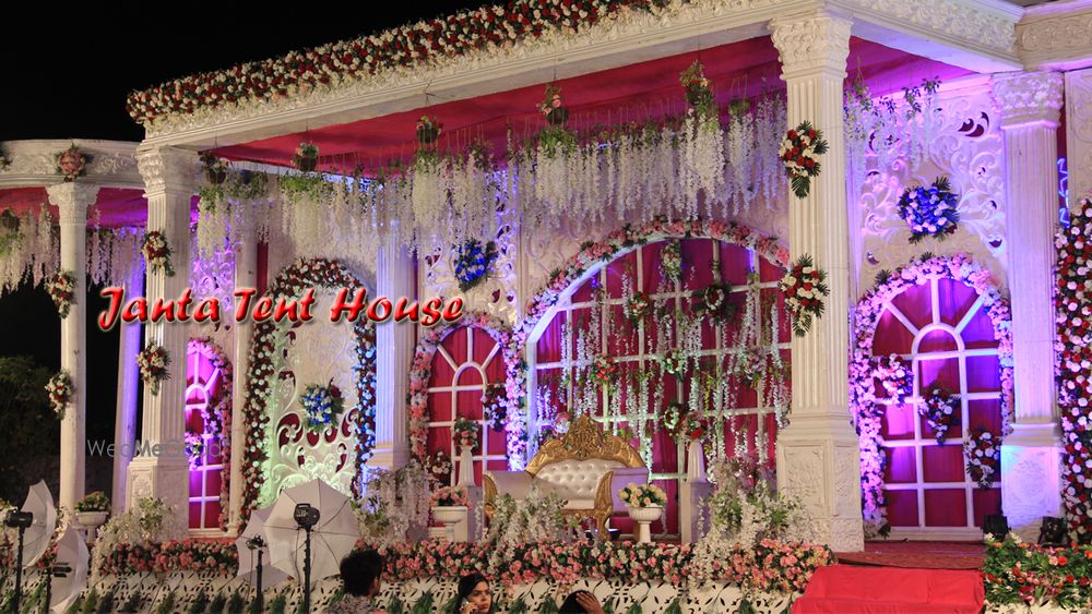 Photo From Wdding | Pink White Theme | Shagun Palace - By Janta Tent House