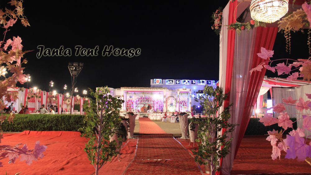 Photo From Wdding | Pink White Theme | Shagun Palace - By Janta Tent House