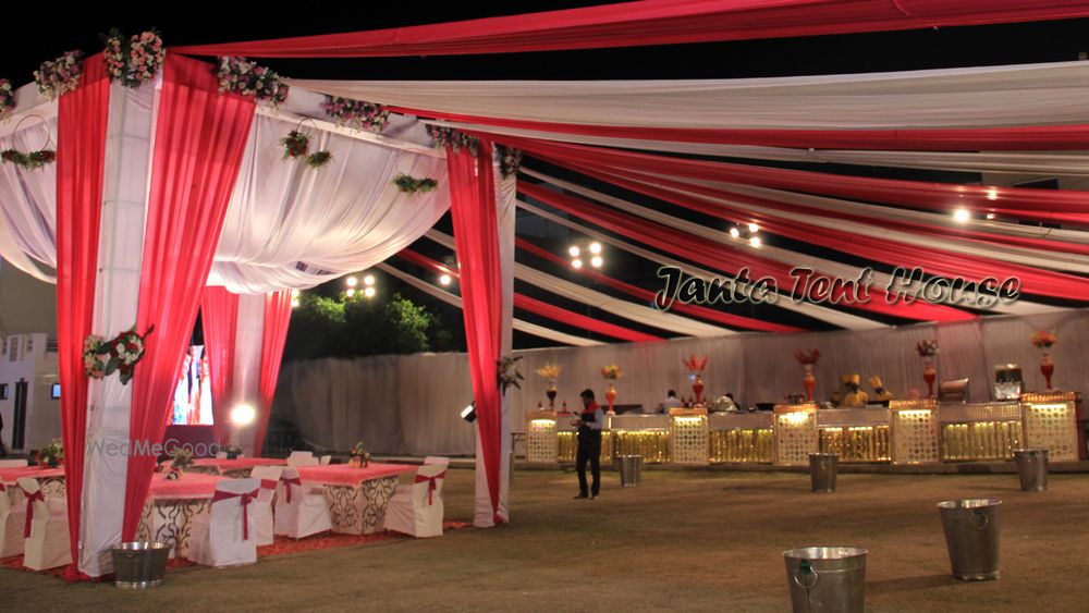 Photo From Wdding | Pink White Theme | Shagun Palace - By Janta Tent House