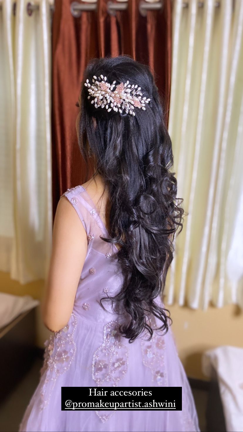 Photo From Bridal Floral Buns & Hairstyles - By Ashwini Makeovers