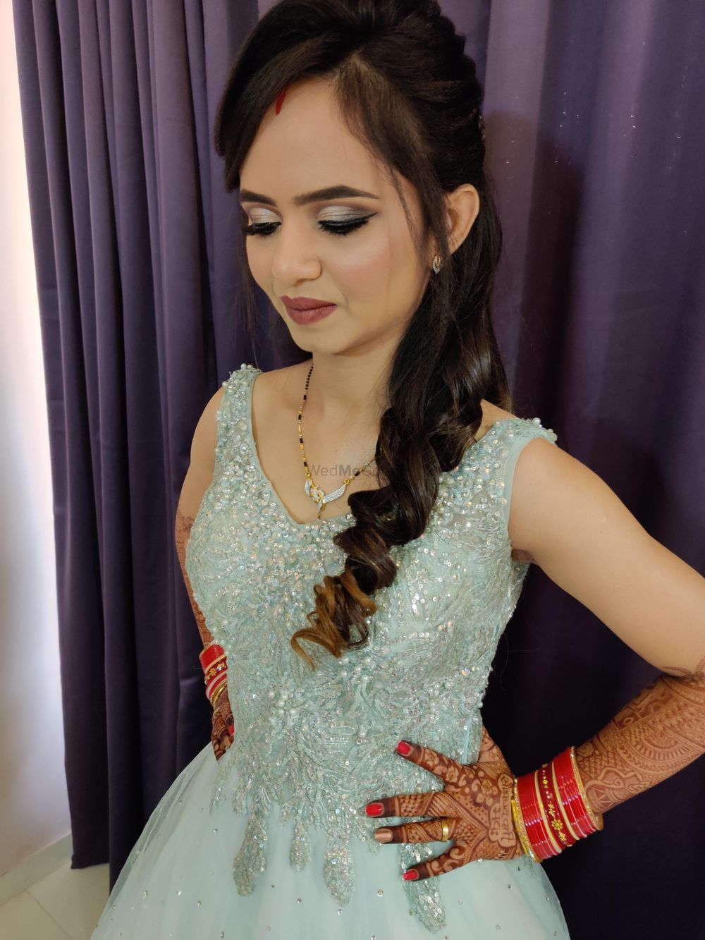Photo From Reception Brides - By Makeovers by Khushboo Dhamecha