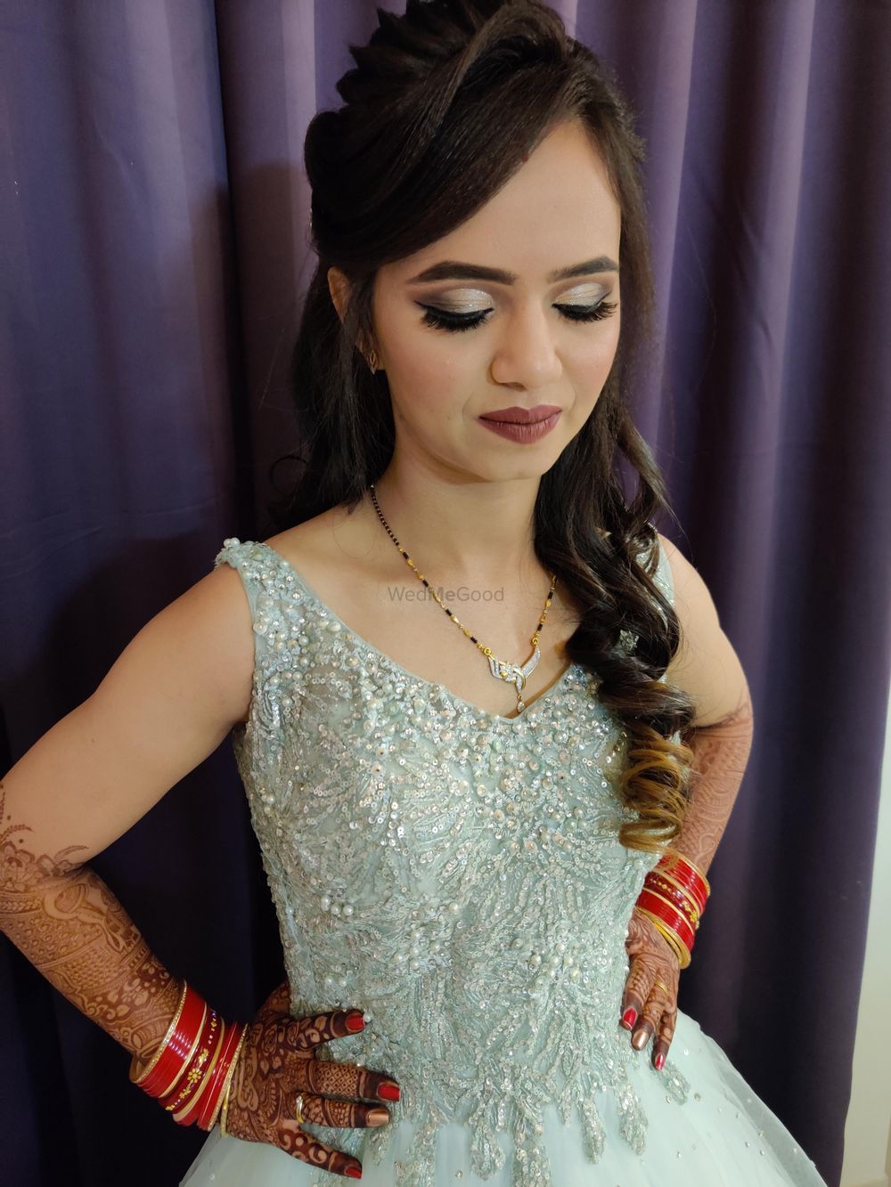 Photo From Reception Brides - By Makeovers by Khushboo Dhamecha