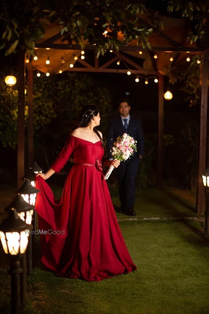 Photo From Pre Wedding Shoot - Maroon - By Lakhina Couture