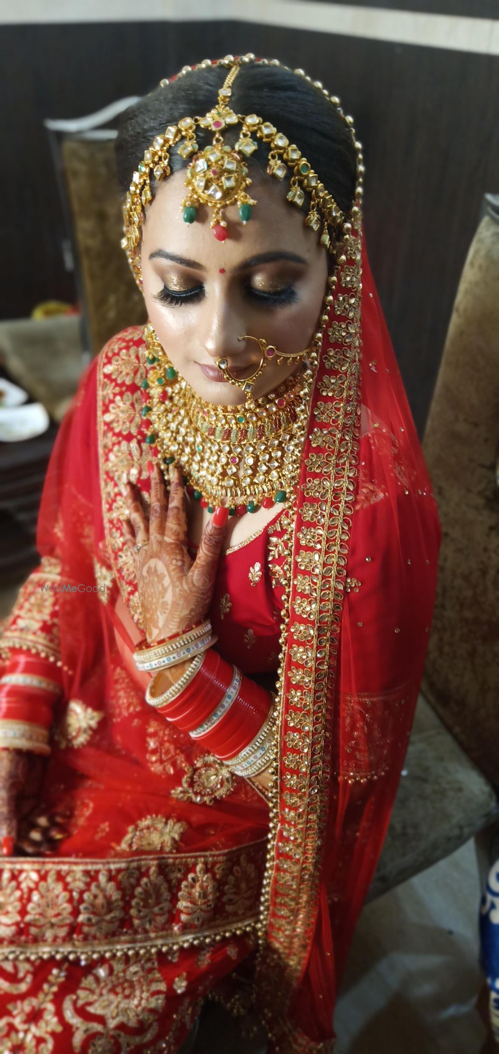 Photo From Nikita wedding  - By Makeovers by Meenu Jain