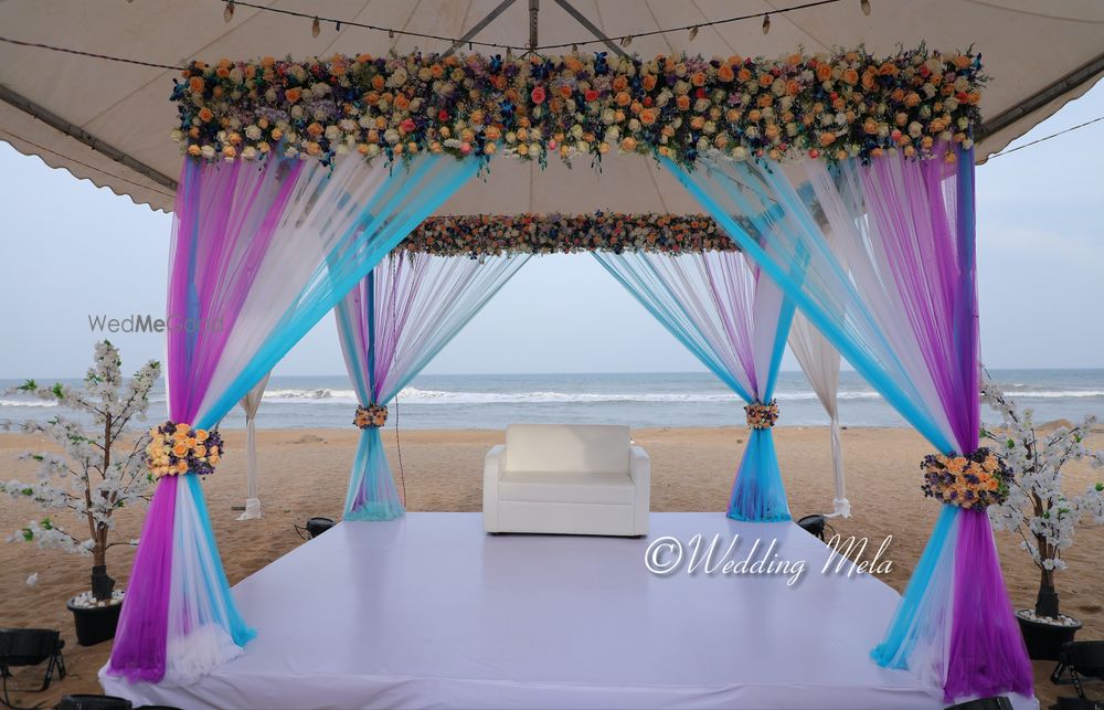 Photo From A Beautifully Lit Beach Wedding - By Wedding Mela