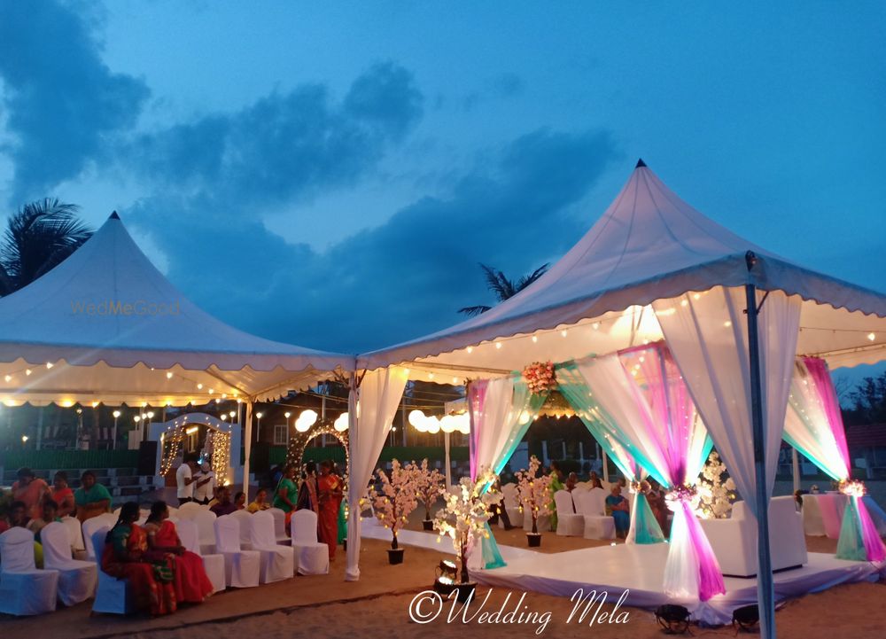 Photo From A Beautifully Lit Beach Wedding - By Wedding Mela