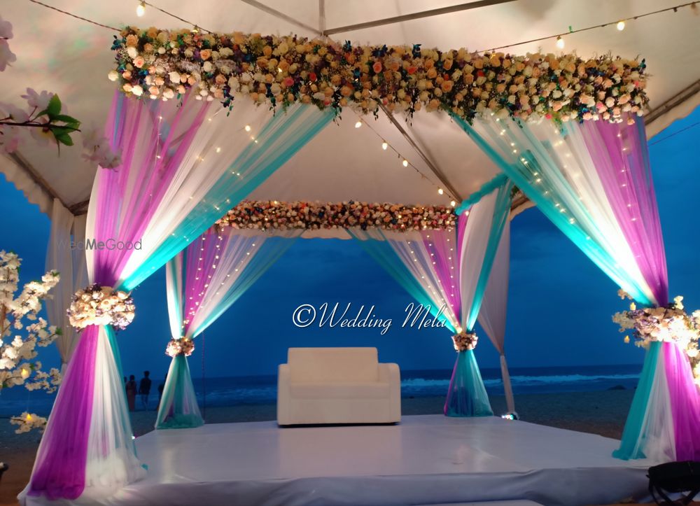 Photo From A Beautifully Lit Beach Wedding - By Wedding Mela