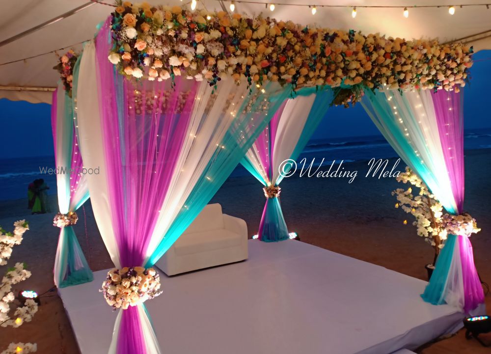 Photo From A Beautifully Lit Beach Wedding - By Wedding Mela