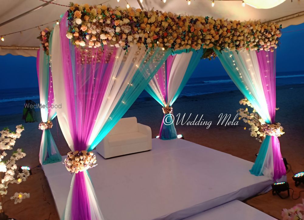 Photo From A Beautifully Lit Beach Wedding - By Wedding Mela