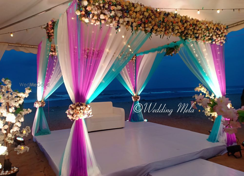 Photo From A Beautifully Lit Beach Wedding - By Wedding Mela