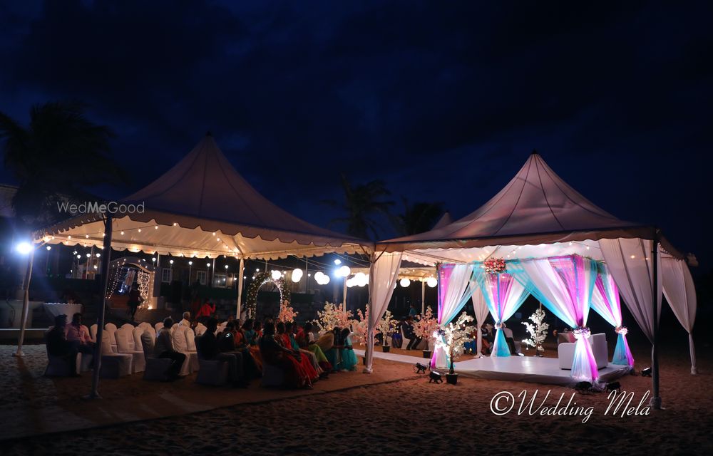 Photo From A Beautifully Lit Beach Wedding - By Wedding Mela