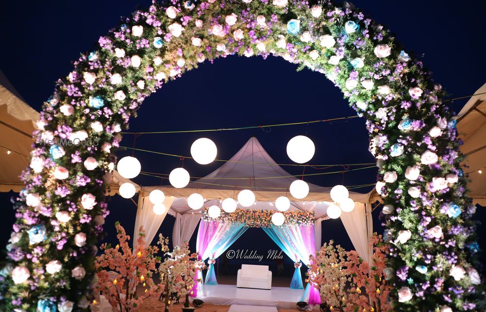 Photo From A Beautifully Lit Beach Wedding - By Wedding Mela