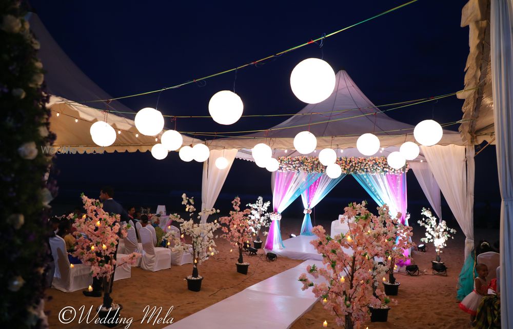 Photo From A Beautifully Lit Beach Wedding - By Wedding Mela