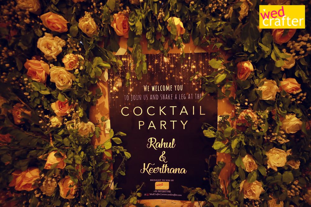 Photo From Rahul & Keerthana - Cocktail - By WedCrafter