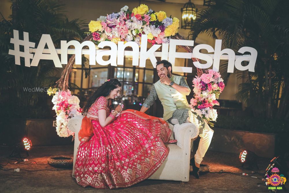 Photo From Esha & Aman's Fun Filled Mehendi - By Design Aqua