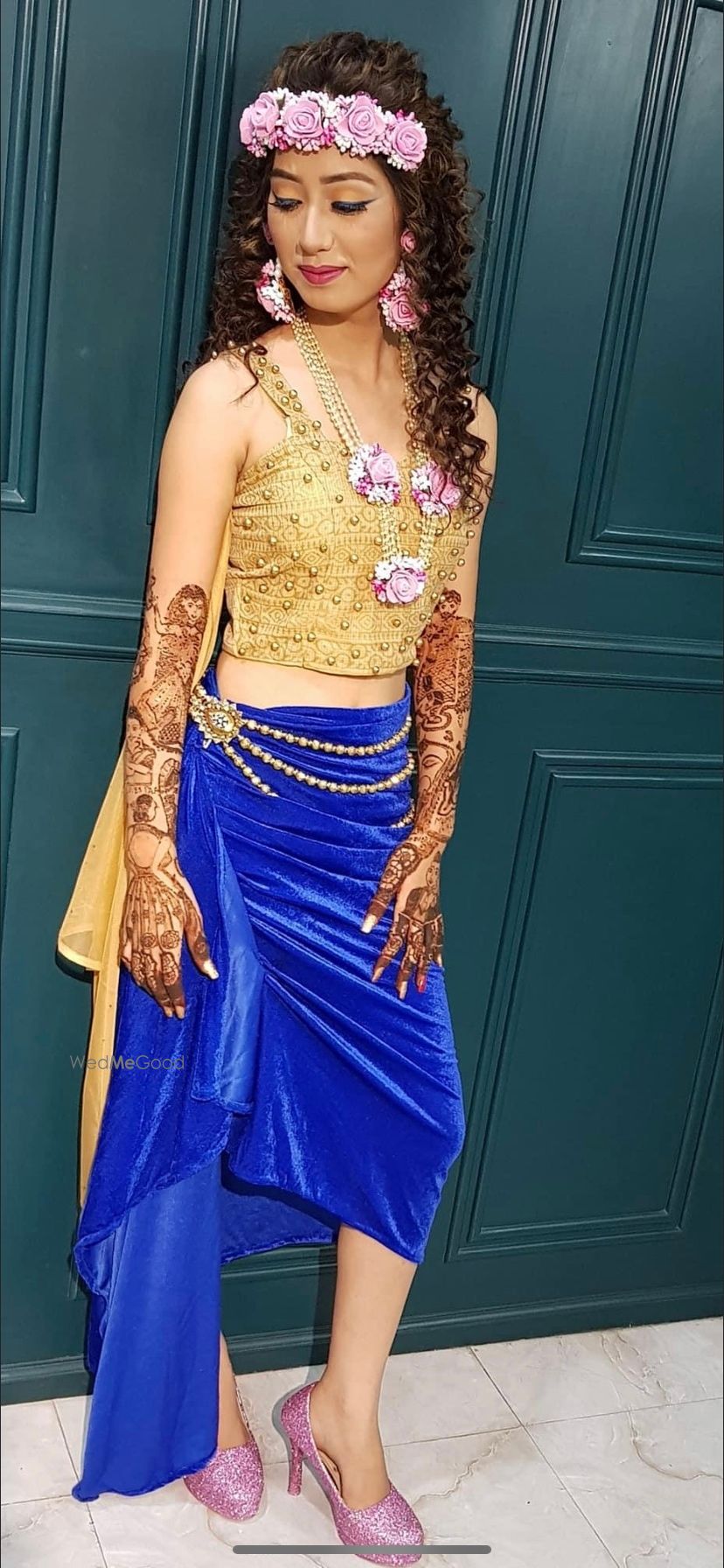 Photo From mehendi look  - By Sayoni Beauty Point Makeover