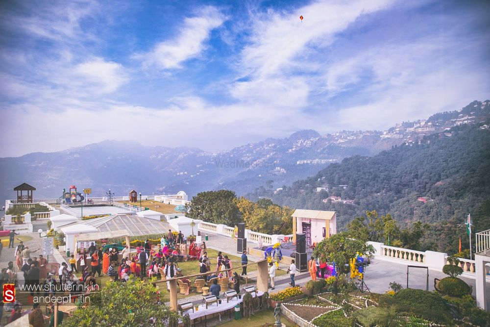 Photo of Hillside Wedding Venue Overlooking the Valley