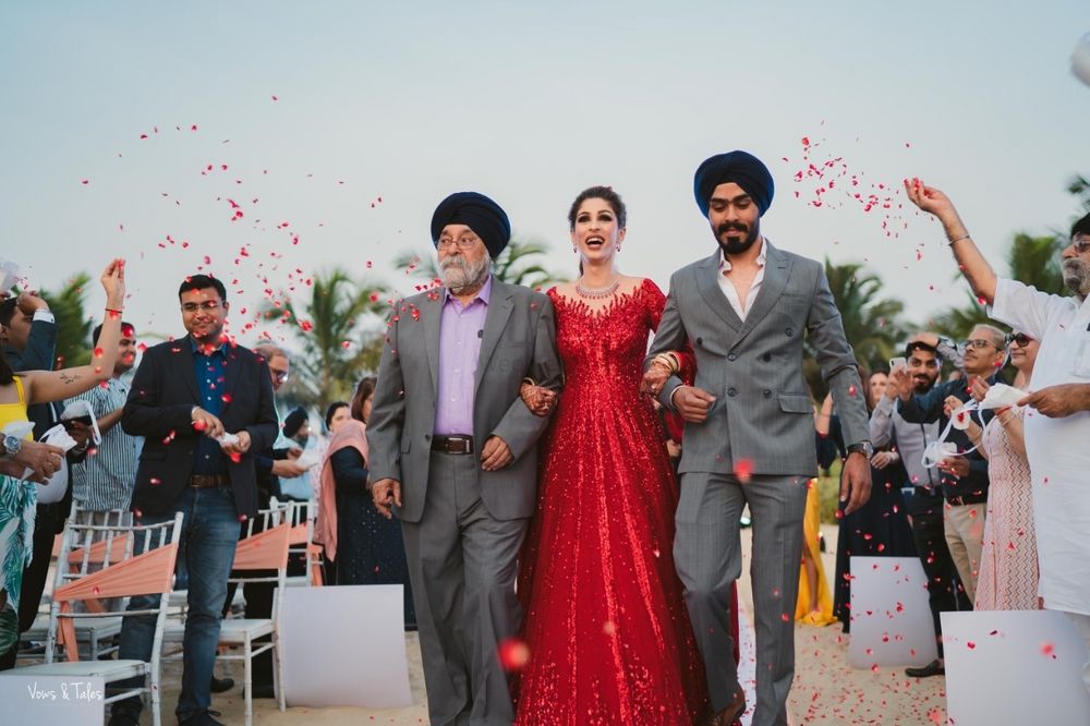 Photo From Beach Wedding vows ( Japji Weds Simar )  - By AH Production & Entertainment