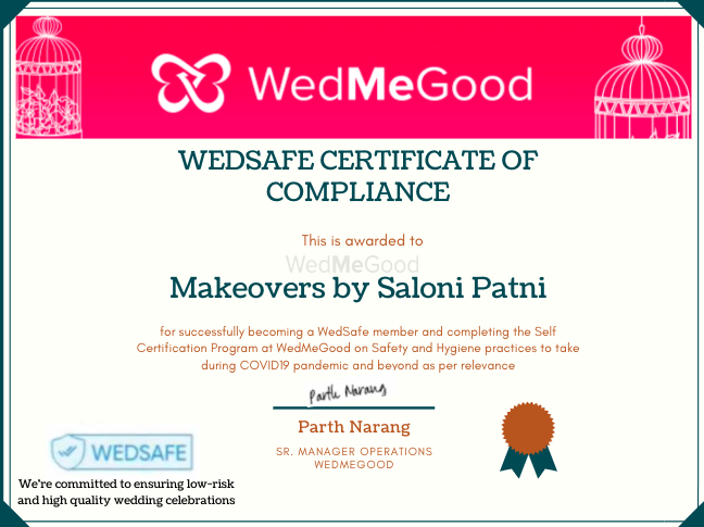 Photo From WedSafe - By Makeovers by Saloni Patni
