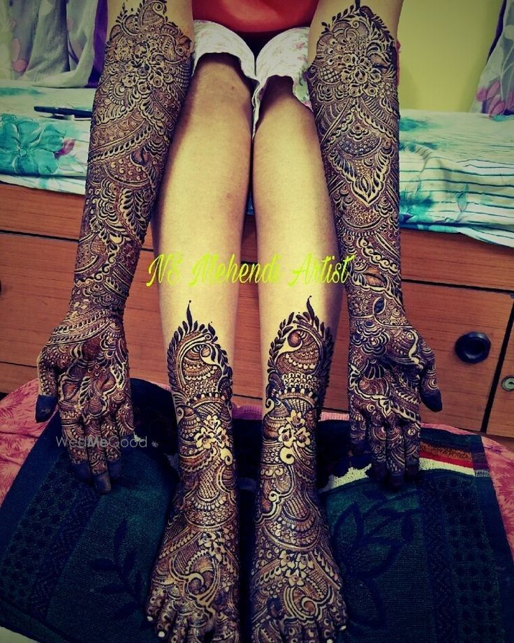 Photo From Bridal Mehndi Design - By Divya Mehndi Artist