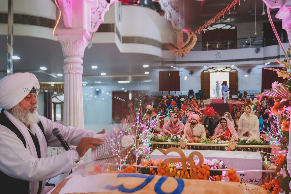 Photo From Jaipur Gurudwara - Intimate Wedding - By Clicksunlimited Photography