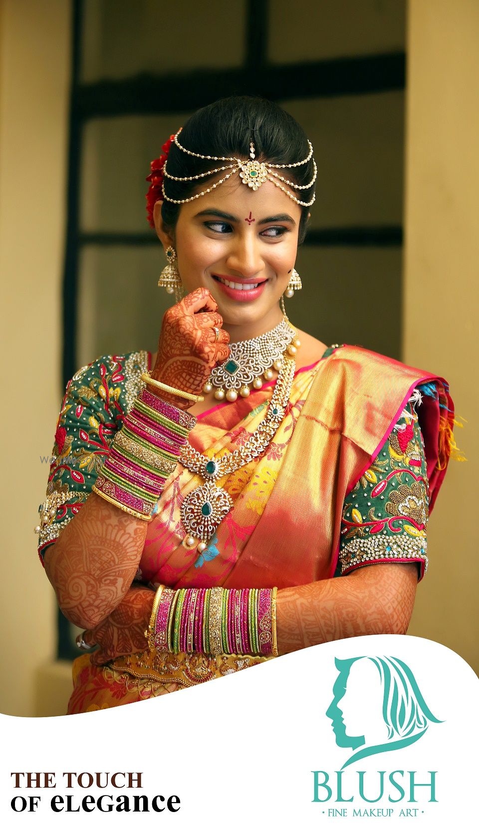 Photo From SouthIndian Bride - By Blush Fine Makeup Art