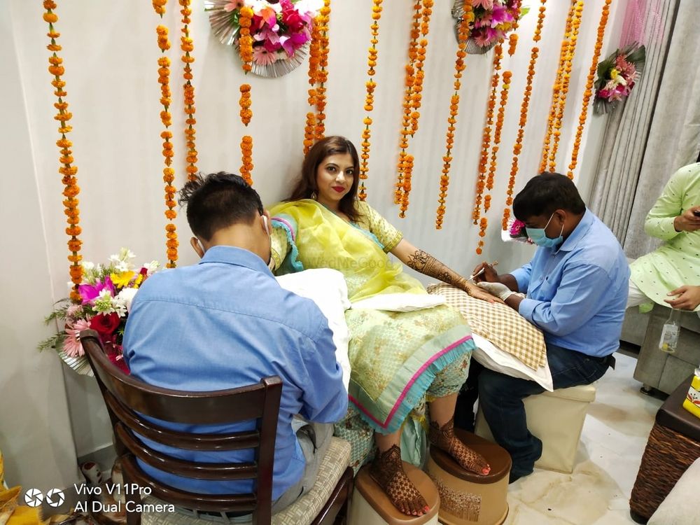 Photo From intimate wedding  - By Raju Mehandi Artist