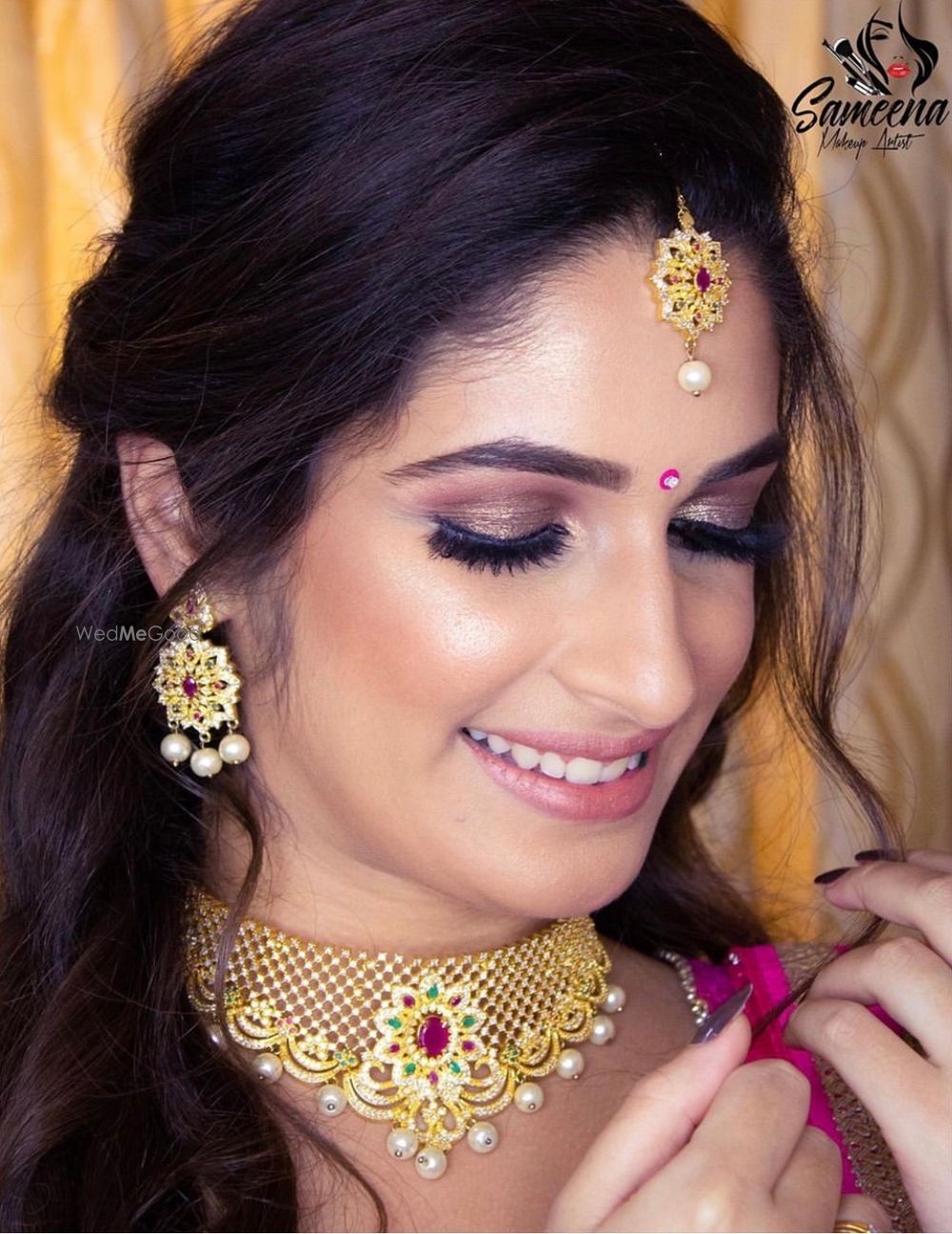 Photo From Bride Thejaswani  - By Makeup By Sameena