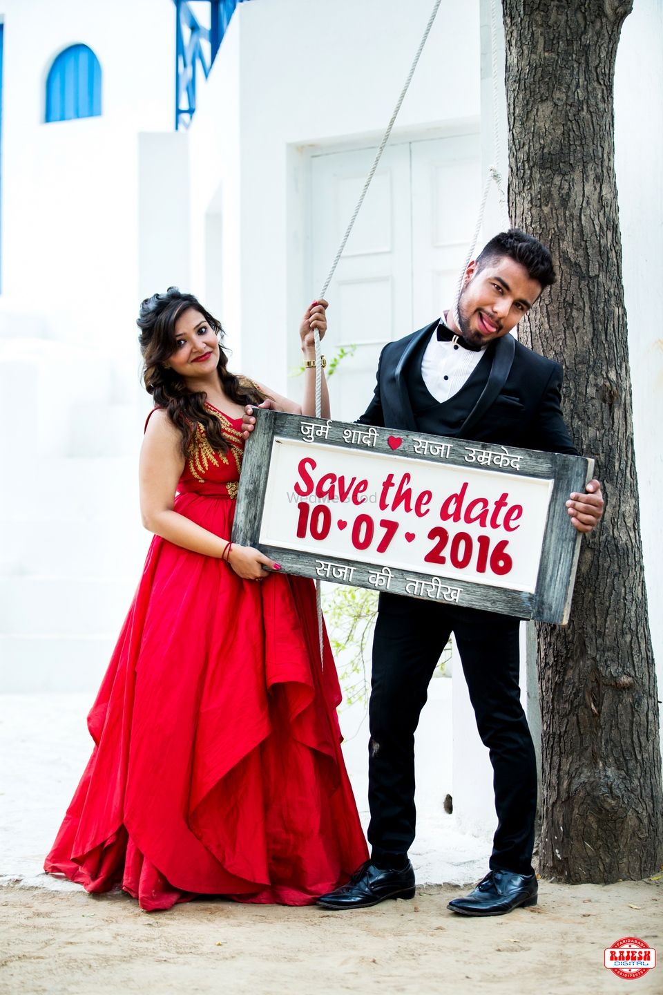 Photo of Funny Save the Date Idea